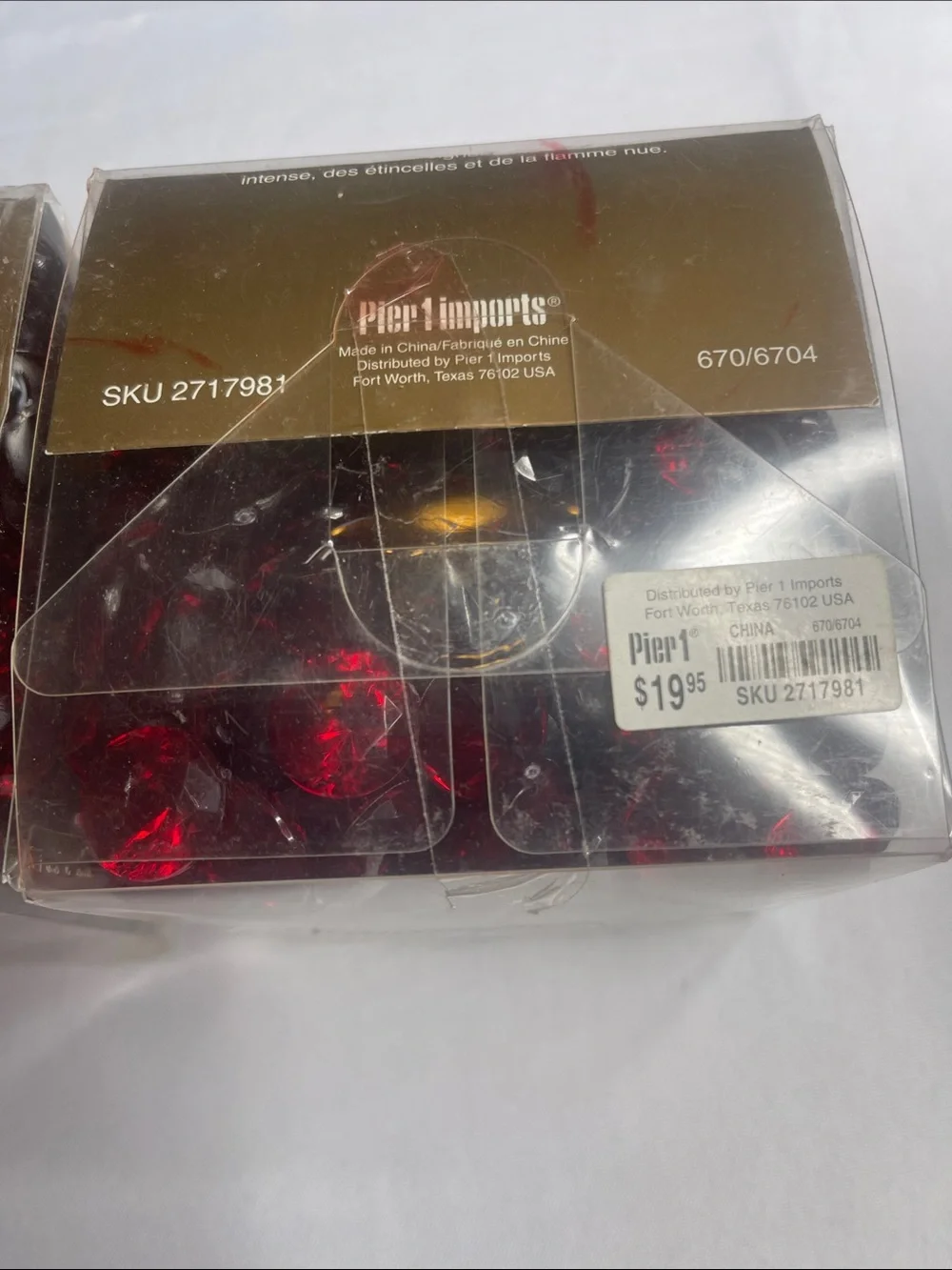 Proper 1 Imports Red Decorative Gem Mix - Pack of Decorative Gems